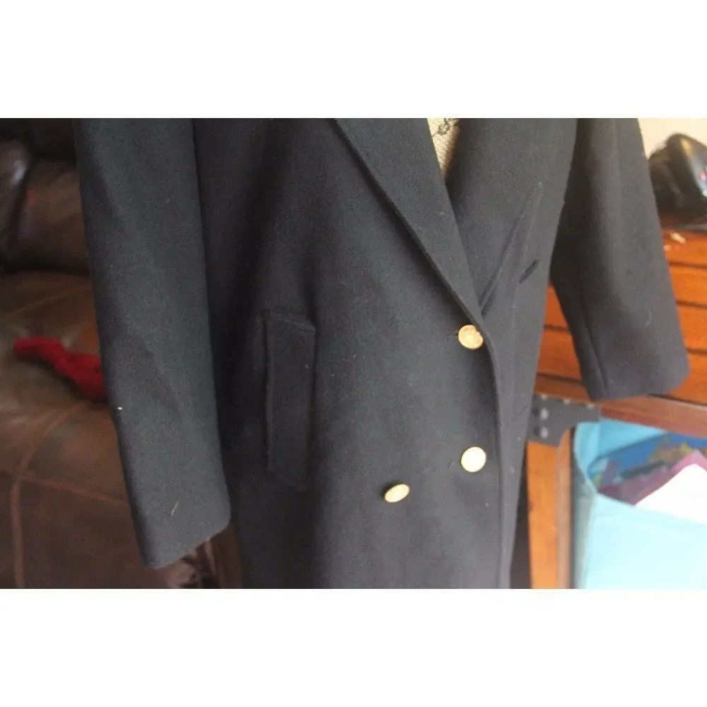 David Benjamin Collection Wool Women Size‎ 6 Jacket Coat Vintage Uruguay Black